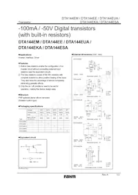 DTA144ESATP Datenblatt Cover