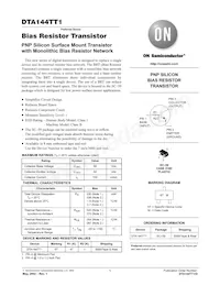 DTA144TT1 Datasheet Cover