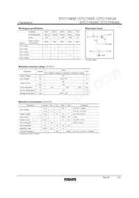 DTC114ESATP Datasheet Page 2