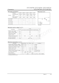 DTC144TSATP Datasheet Page 2