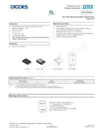DXT2014P5-13 Datasheet Cover