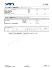 DXT3904-13 Datasheet Page 2