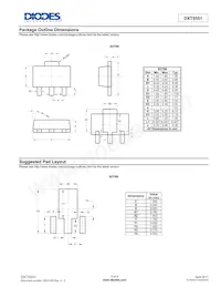 DXT5551-13 Datasheet Page 5