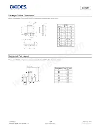 DXT651-13 Datasheet Pagina 5