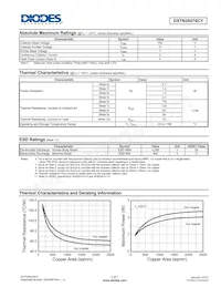 DXTN26070CY-13 Datasheet Page 2