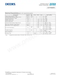 DXTP560BP5-13 Datasheet Page 4