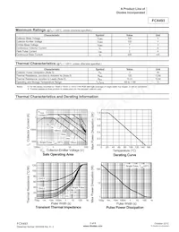 FCX493TA Datasheet Page 2