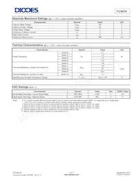 FCX619TA Datasheet Page 2