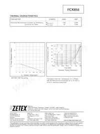 FCX658ATA Datasheet Page 4