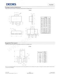 FCX705TA Datasheet Page 6