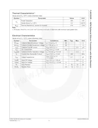FJN3302RBU Datasheet Page 2