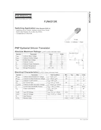 FJN4313RTA Datasheet Cover