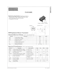 FJV3108RMTF Datasheet Cover