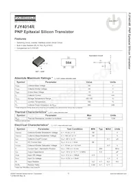 FJY4014R Datasheet Copertura