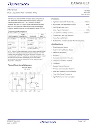 HFA3102B96 Datasheet Cover