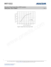 MRF10502 Datasheet Pagina 4