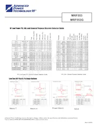 MRF553T Datasheet Page 4