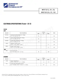 MRF5812GR1 Datasheet Page 2