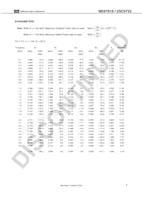 NE67818-A Datasheet Page 7