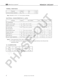 NE85634-T1-RF-A Datasheet Page 2