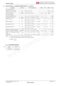 NESG2101M05-A Datasheet Pagina 2