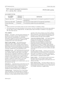 PDTA124ES Datasheet Page 13