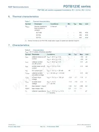 PDTB123EK Datasheet Page 4