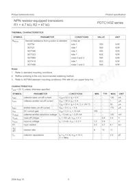 PDTC143ZS Datasheet Page 5