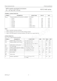 PDTC144ES Datasheet Page 5