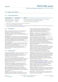 PDTC144ET/DG/B2 Datasheet Page 15