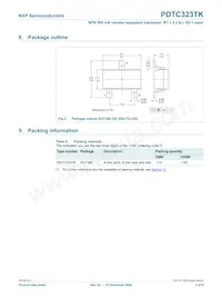 PDTC323TK Datasheet Page 5