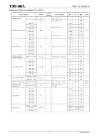 RN1101ACT(TPL3) Datenblatt Seite 2