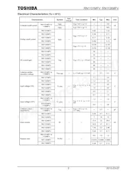 RN1101MFV Datasheet Page 2