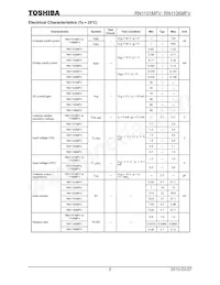 RN1101MFV Datasheet Pagina 2