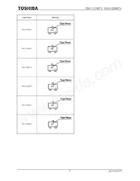 RN1101MFV Datasheet Page 7