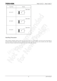 RN1109CT(TPL3) Datasheet Page 5