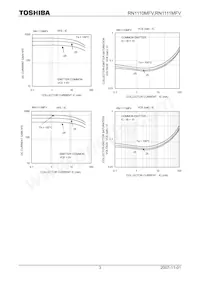 RN1110MFV Datasheet Page 3