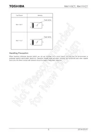RN1111CT(TPL3) Datasheet Page 5