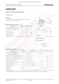 UNR32AT00L Datenblatt Cover