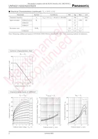 UNR422200A Datasheet Page 2