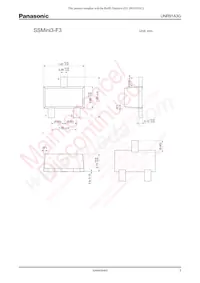 UNR91A3G0L Datasheet Page 3