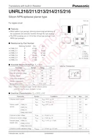 UNRL21500A Datasheet Cover