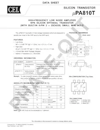 UPA810T-A Datasheet Copertura