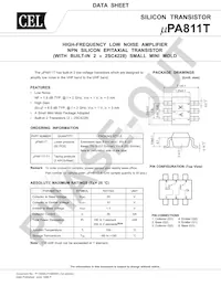 UPA811T-T1-A Datasheet Copertura