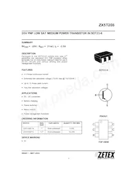 ZX5T2E6TA Datasheet Cover