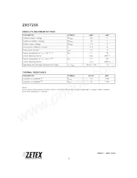ZX5T2E6TA Datasheet Pagina 2