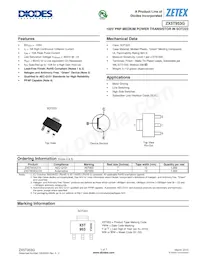 ZX5T953GTA Datasheet Cover