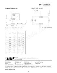 ZXT12N20DXTC數據表 頁面 6