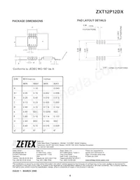 ZXT12P12DXTC Datasheet Pagina 6