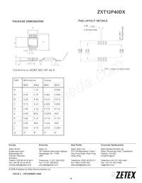 ZXT12P40DXTC Datasheet Page 6